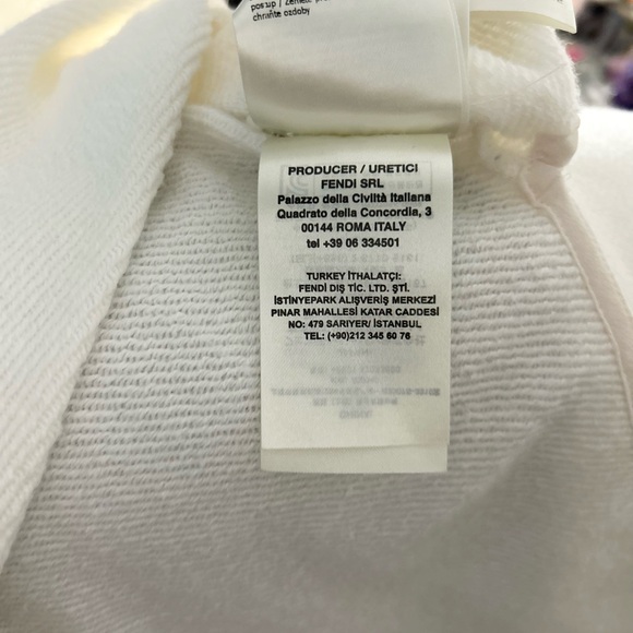 F is Fendi logo eyelet sweatshirt - Picture 6 of 10